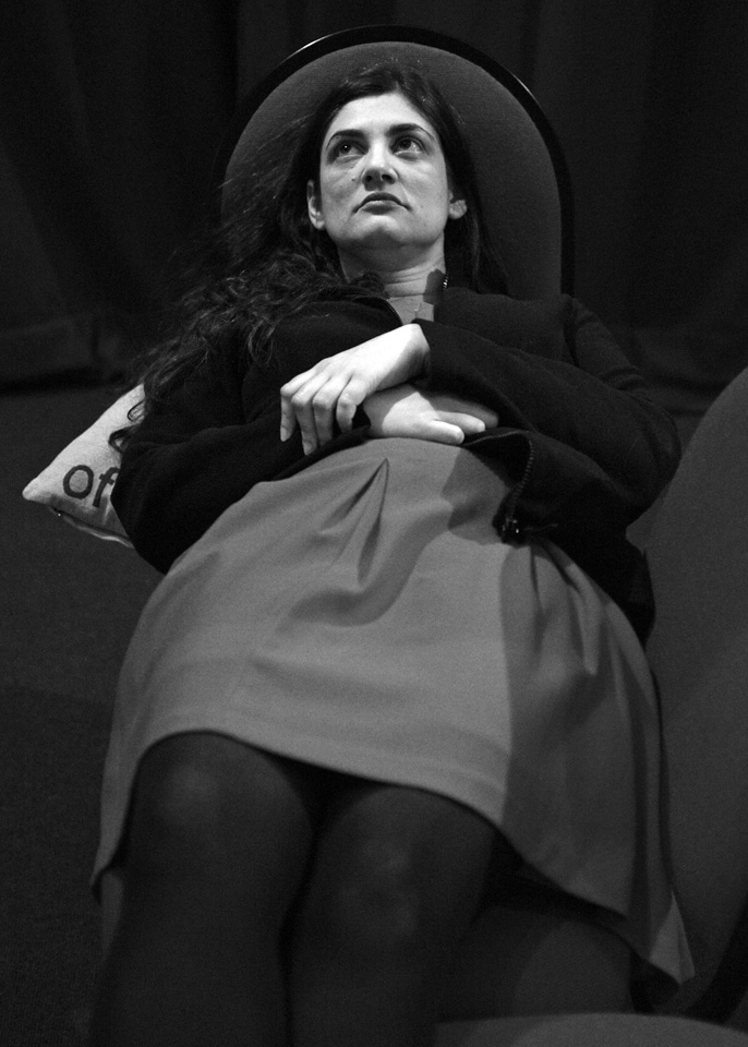 Clare Choubey in The Regina Monologues, 2013