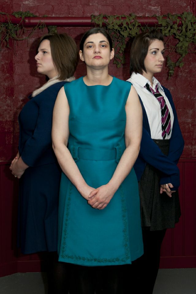 Kelly, Clare and Nicky in The Regina Monologues, 2013