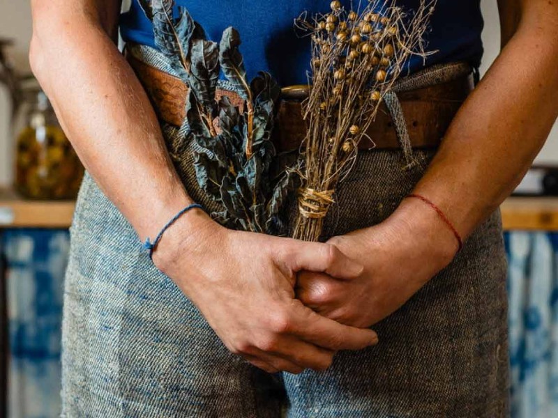 Woman Grows Jeans