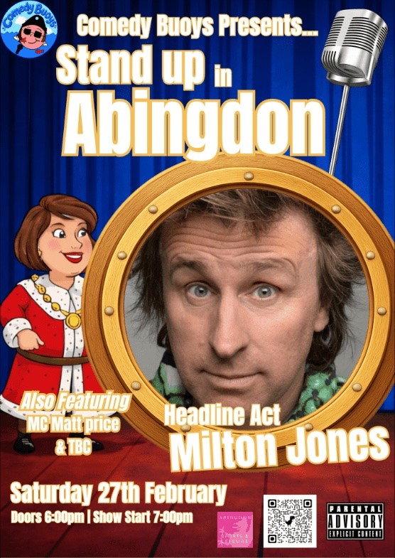 WCB Comedy with Headliner Milton Jones