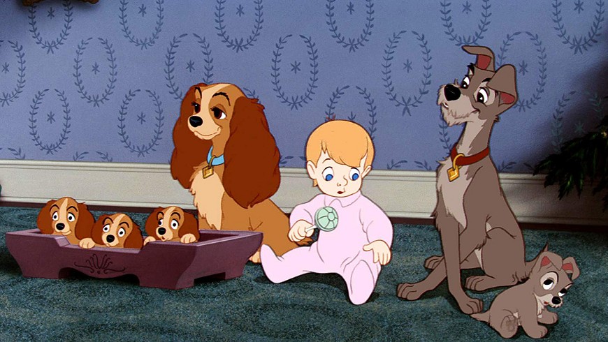 Lady and The Tramp (1955)