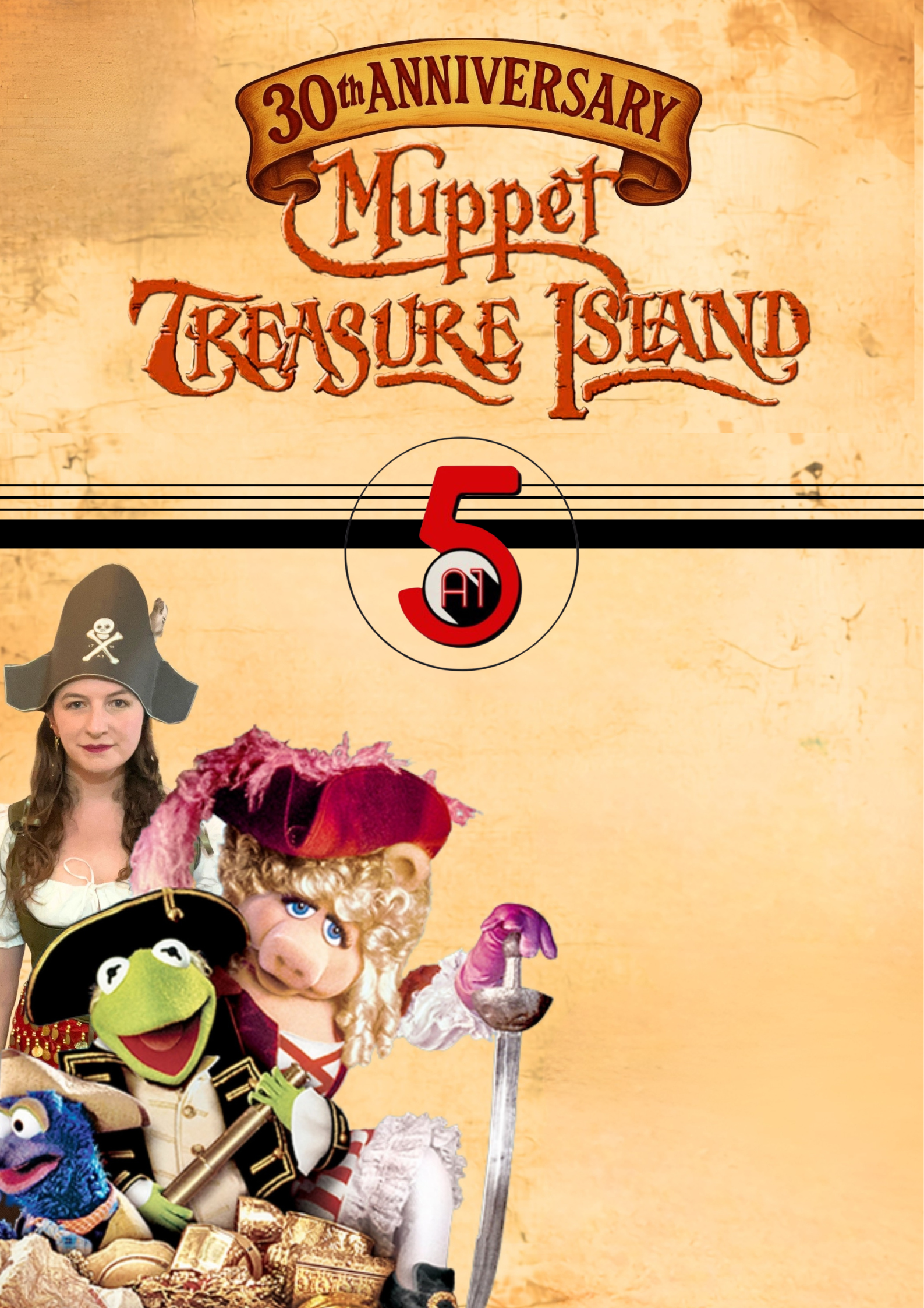 A15 Special Screening: Muppet Treasure Island Sing-a-long & Pirate Hat Making Workshop