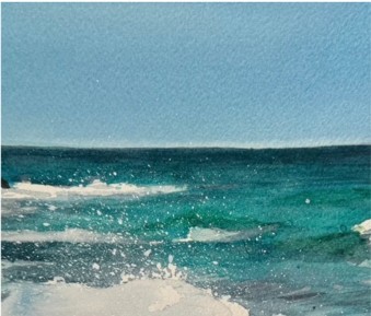 Seascape in Watercolour
