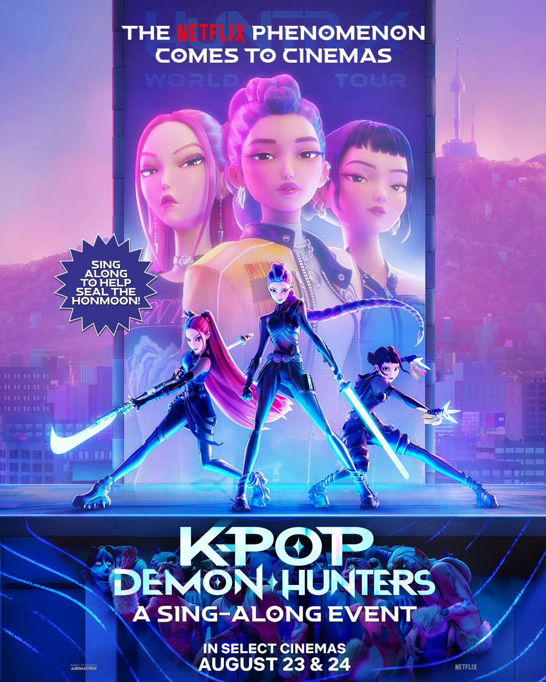 Kpop Demon Hunters - A Sing-Along Event
