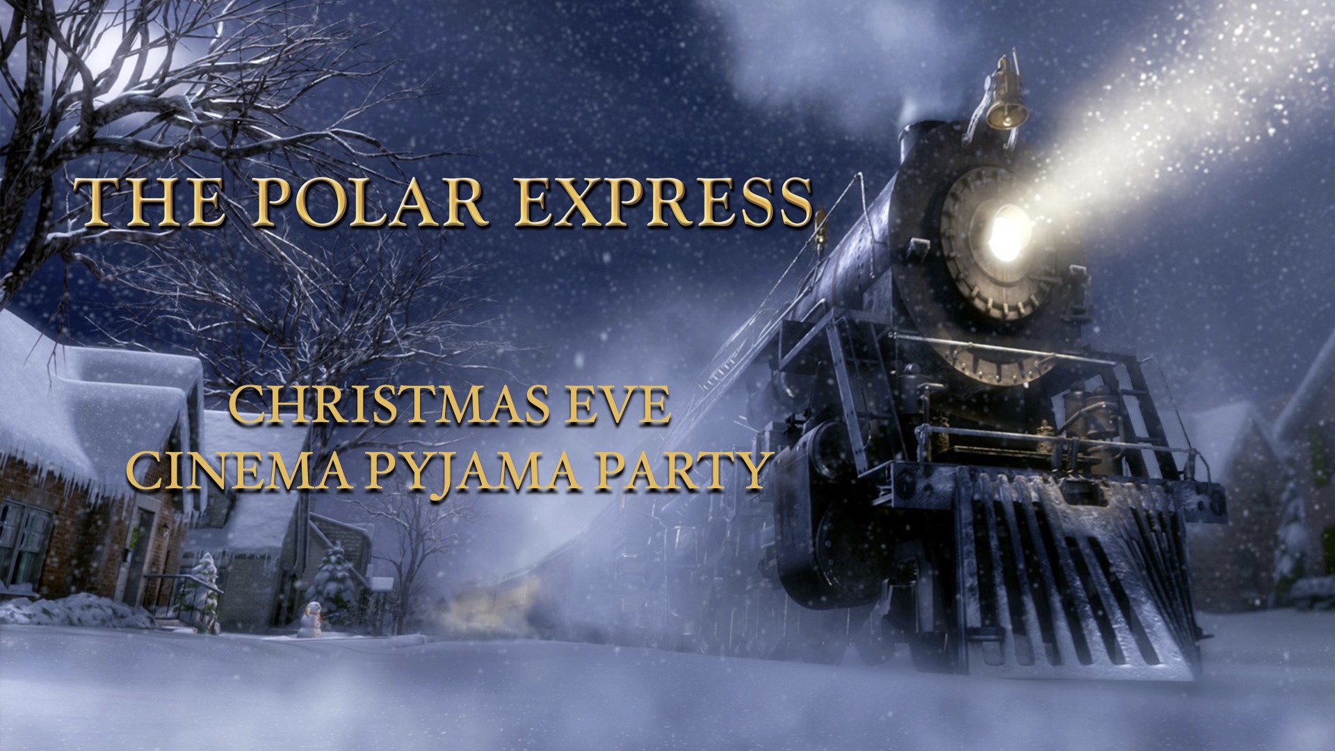 The Polar Express Pyjama Party