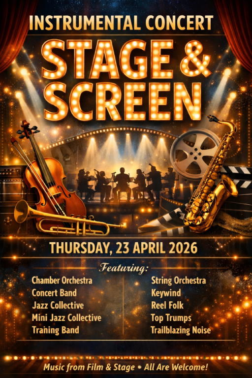 Instrumental Concert: Stage and Screen