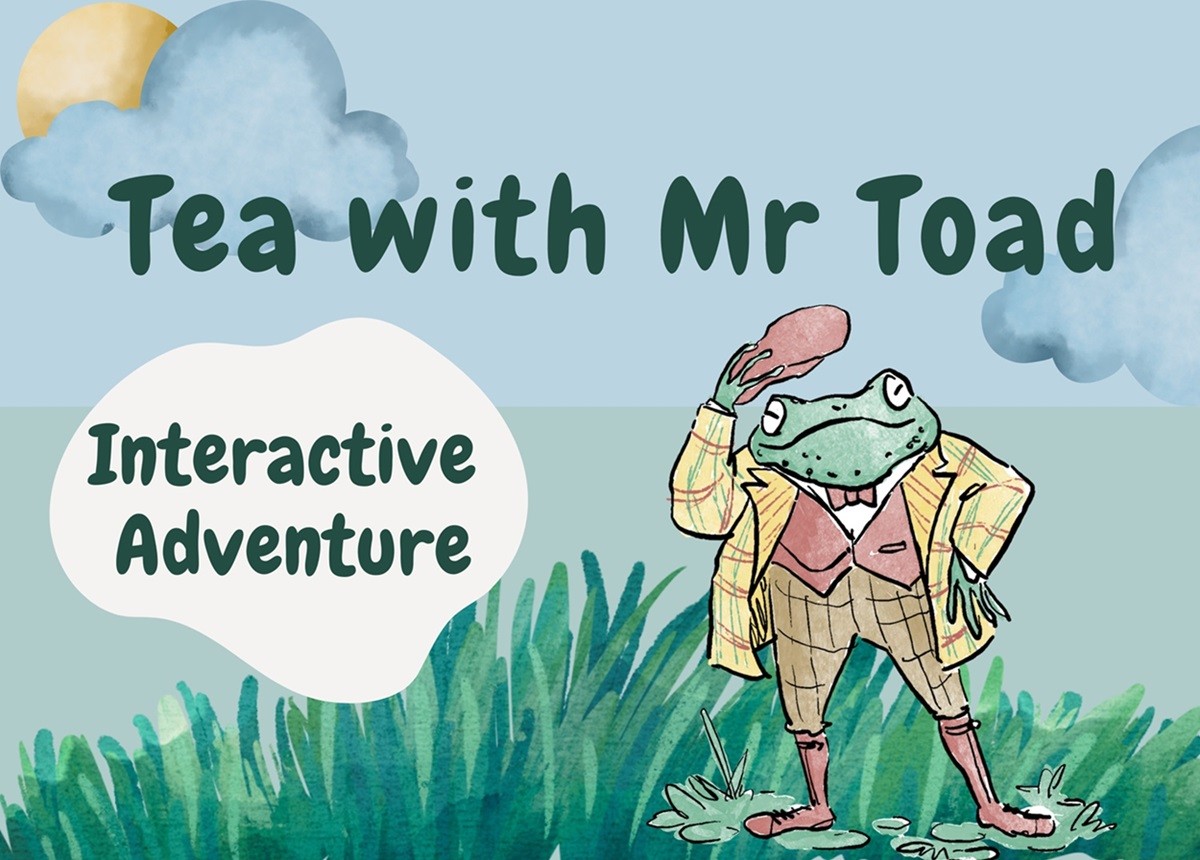 Tea with Mr Toad