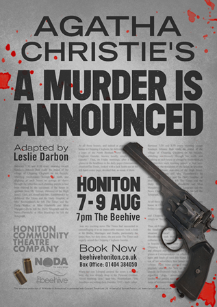 HCTC Presents  "A Murder is Announced"