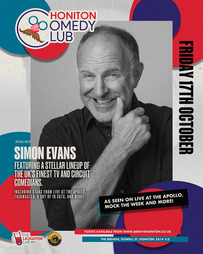 Honiton Comedy Club Presents Simon Evans