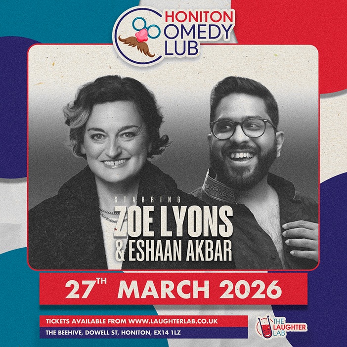 Honiton Comedy Club: With Zoe Lyons & Eshann Akbar