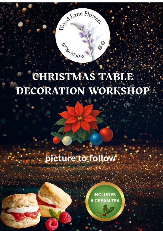 Christmas Table Decoration Workshop