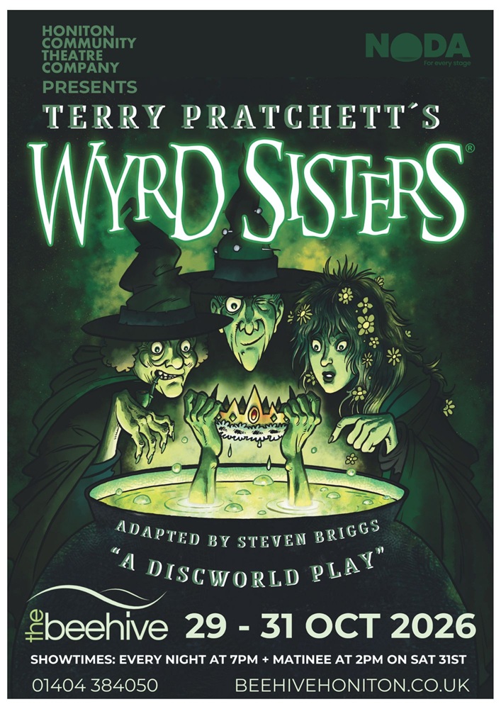 Honiton Community Theatre Company Presents Wyrd Sisters