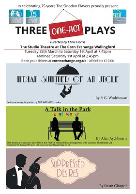 3 One Act Plays