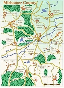 Map of Midsomer