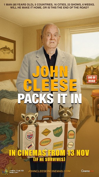 John Cleese Packs It In