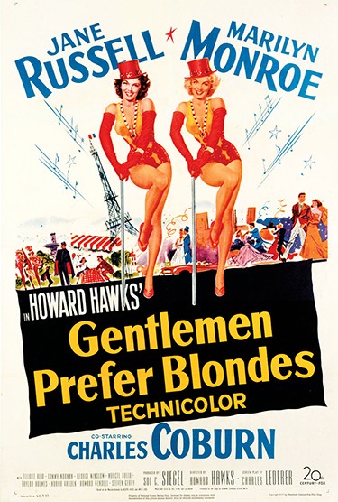 GENTLEMEN PREFER BLONDES
