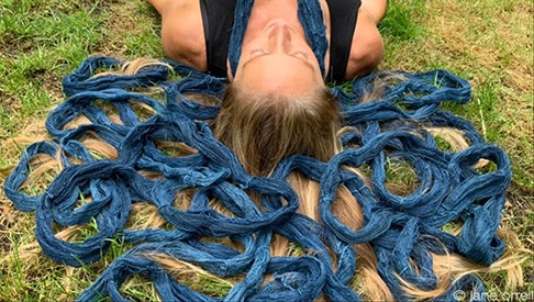 Woman Grows Jeans