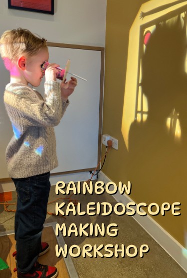 Rainbow Kaleidoscope-Making Workshop 
