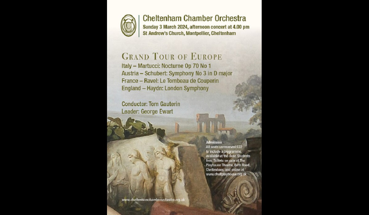 Cheltenham Chamber Orchestra - The Grand Tour