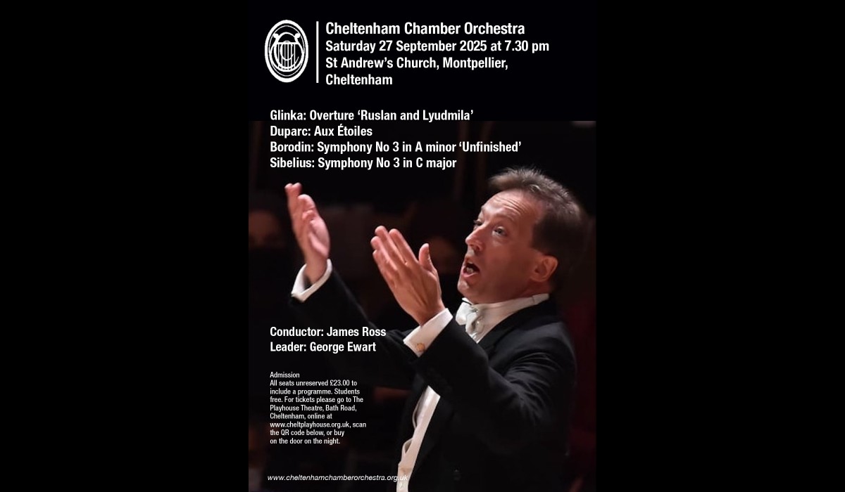 Cheltenham Chamber Orchestra September