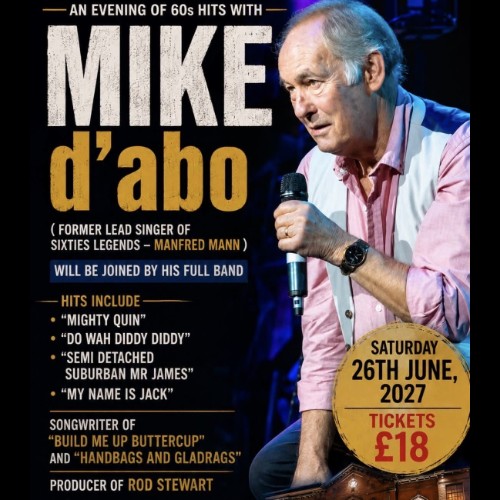Mike d'Abo with his Full Band
