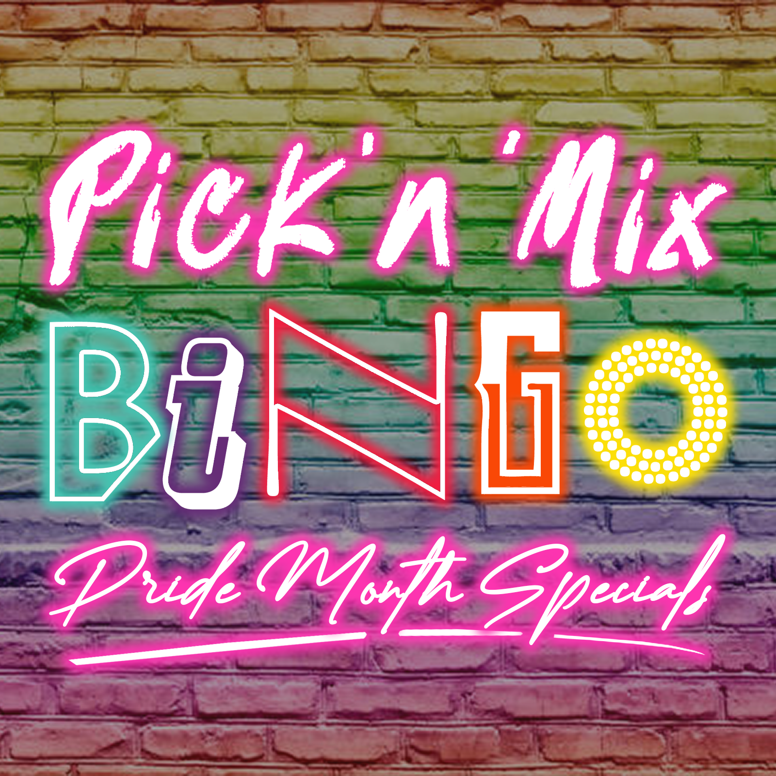 CITY Pride Pick N Mix Bingo