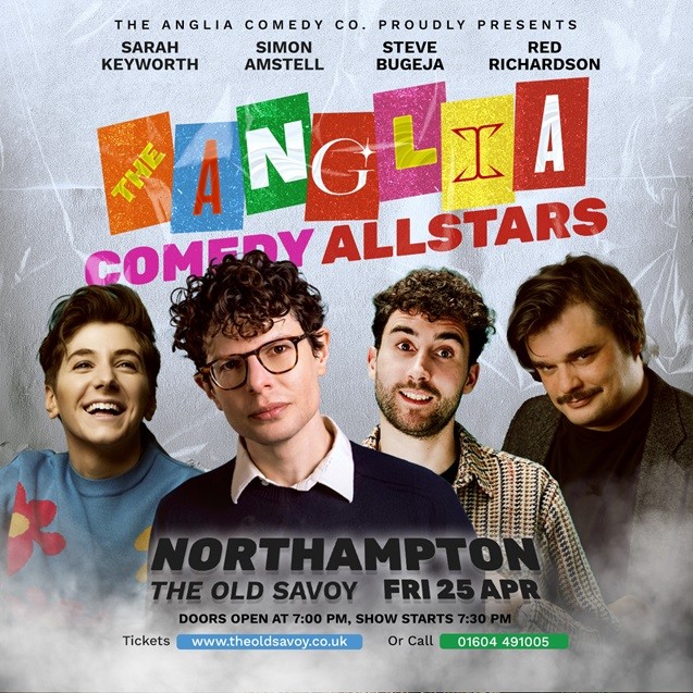 The Anglia Comedy Allstars - April 2025