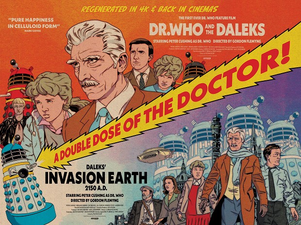 Dr. Who Classic Movie Double Bill