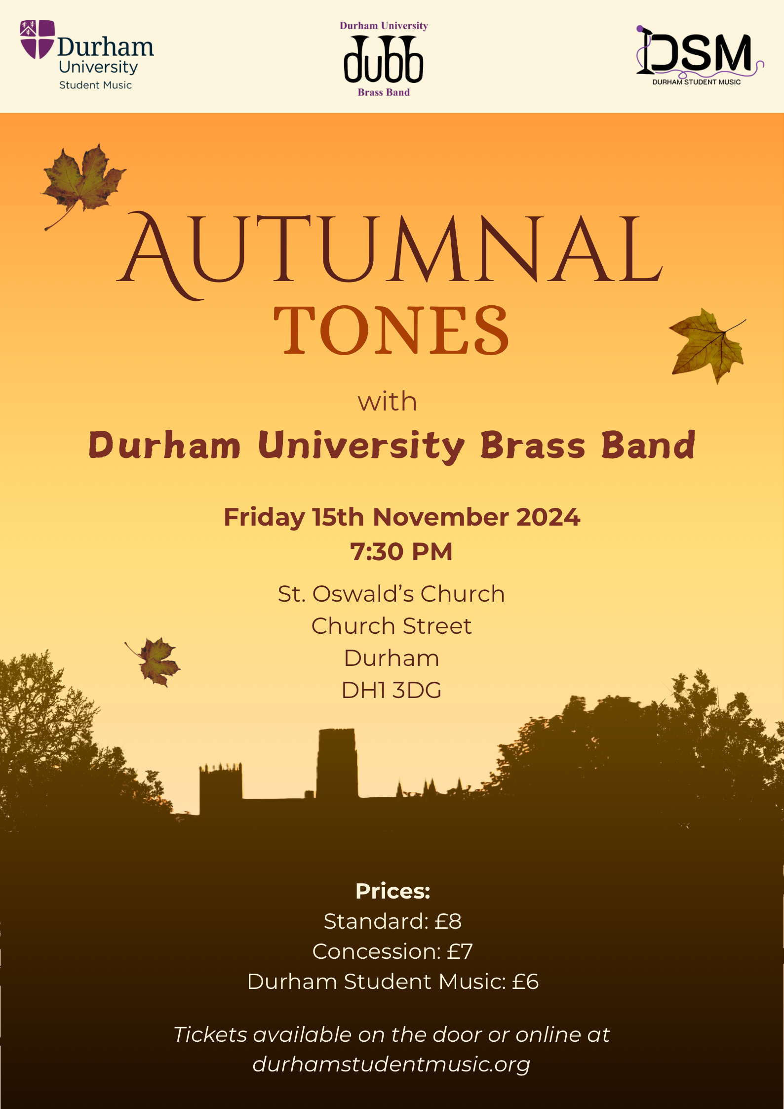 Durham University Brass Band: Michaelmas Concert