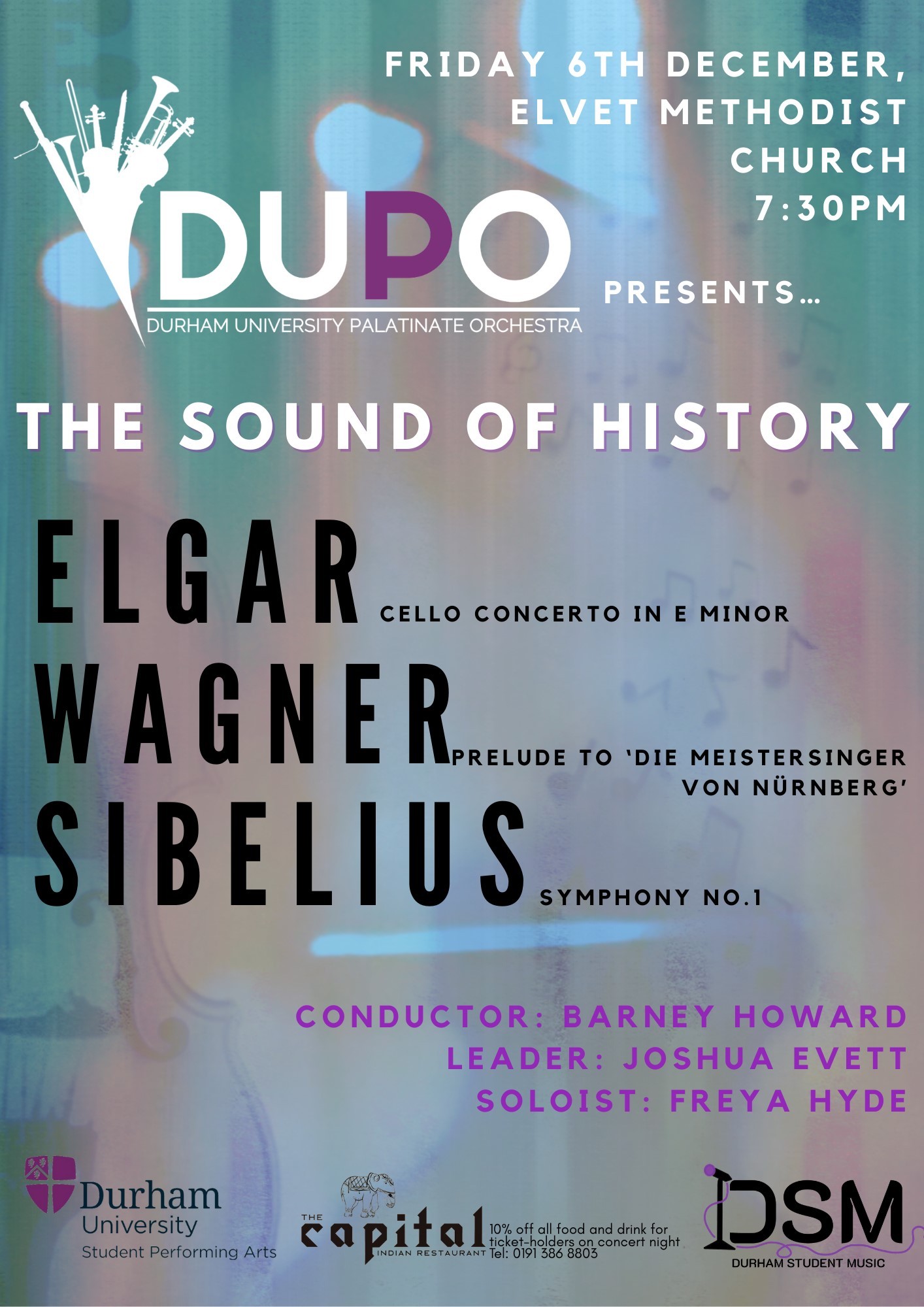 Durham University Palatinate Orchestra: The Sound of History