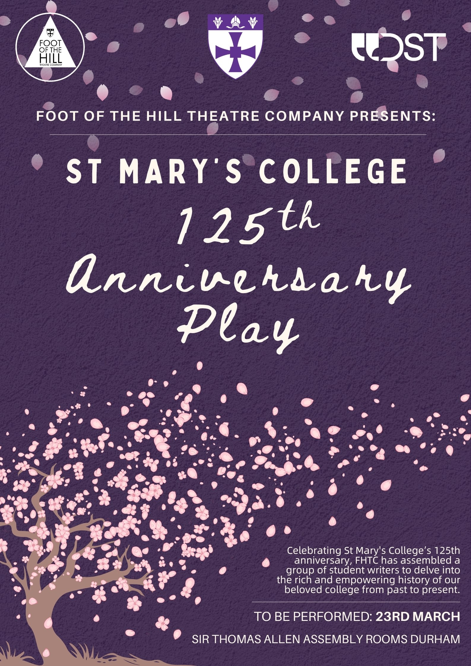 St Mary's College's 125th Anniversary Play