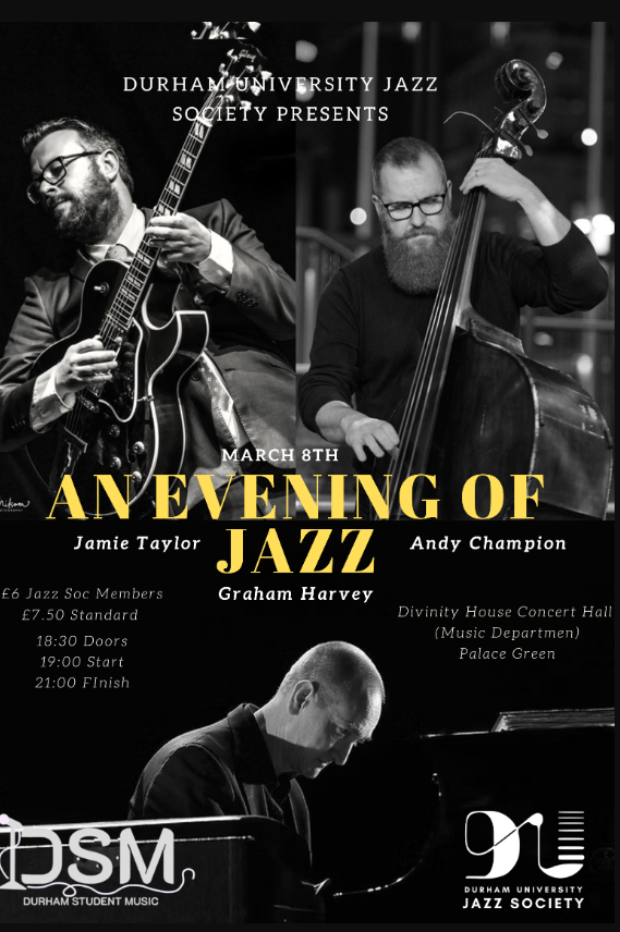 An Evening of Jazz - Jamie Taylor | Andy Champion | Graham Harve