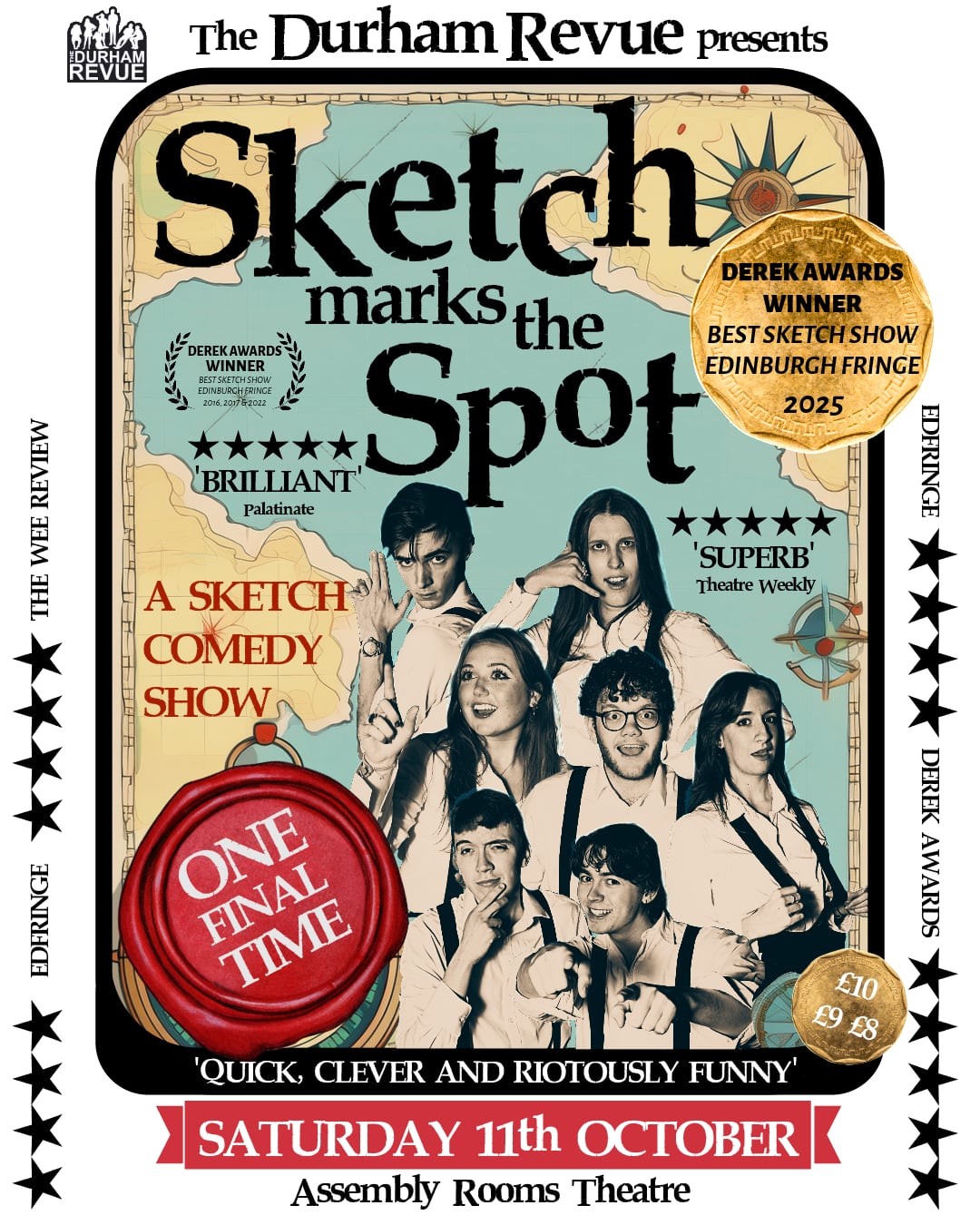 Durham Revue Returners: Sketch Marks the Spot