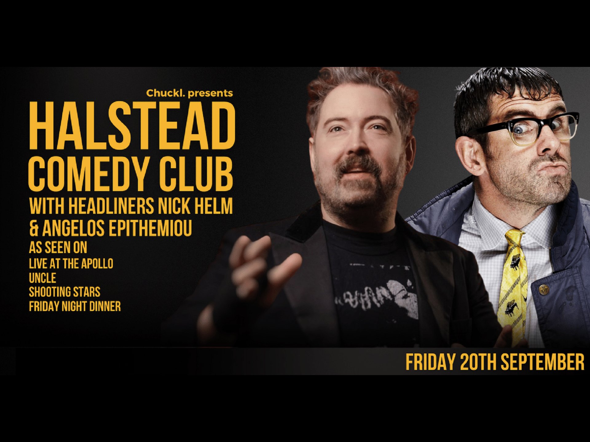 Comedy Club with Nick Helm and Angelos Epithemiou