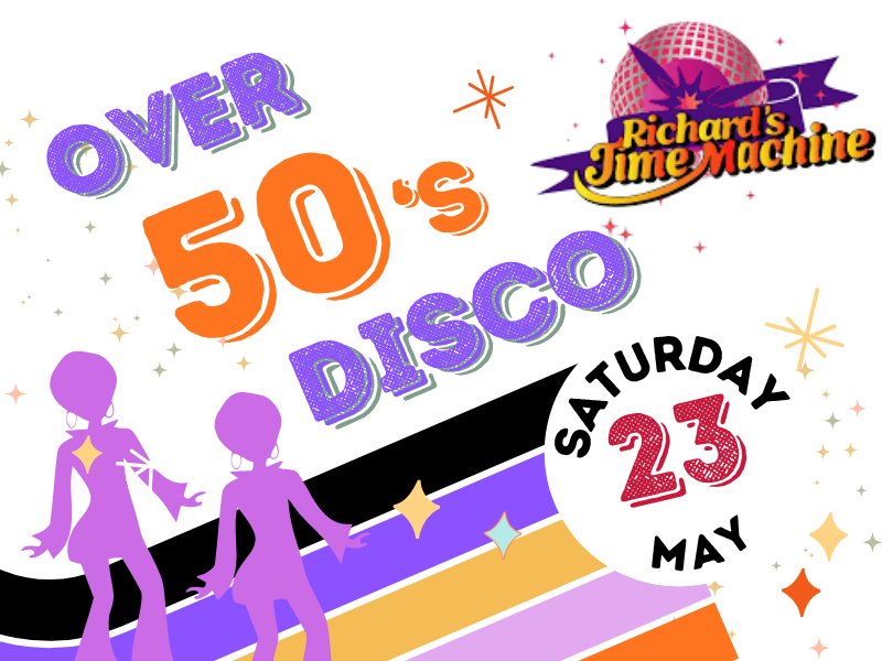 Over-50’s Disco.