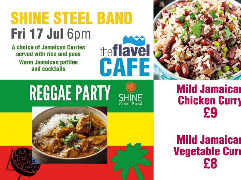 The Flavel Kitchen Presents a Caribbean night poster
