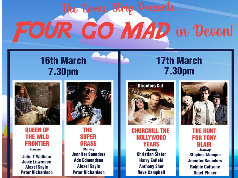 Four Go Mad in Devon - POSTPONED