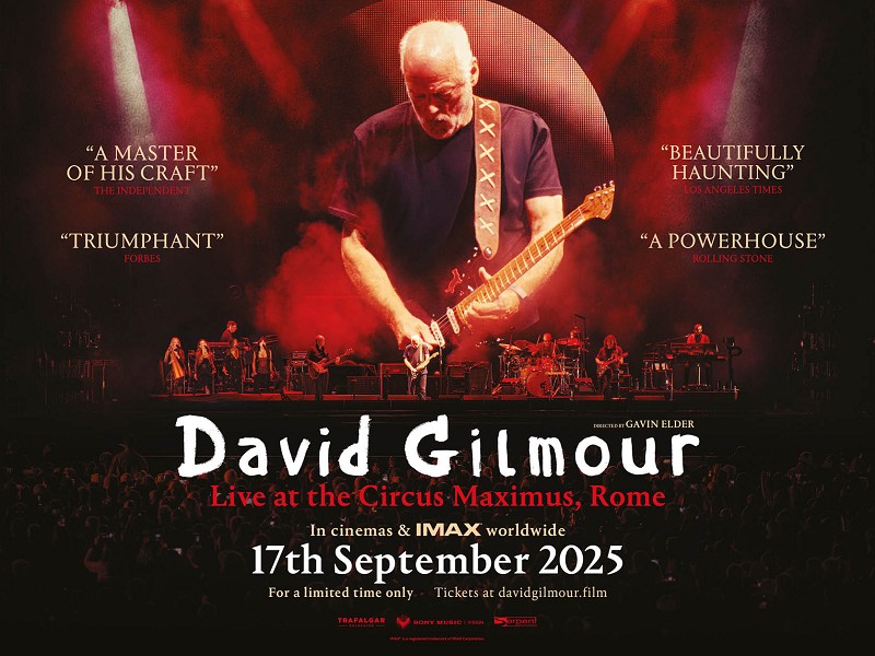 David Gilmour Live at the Circus Maximus, Rome. 