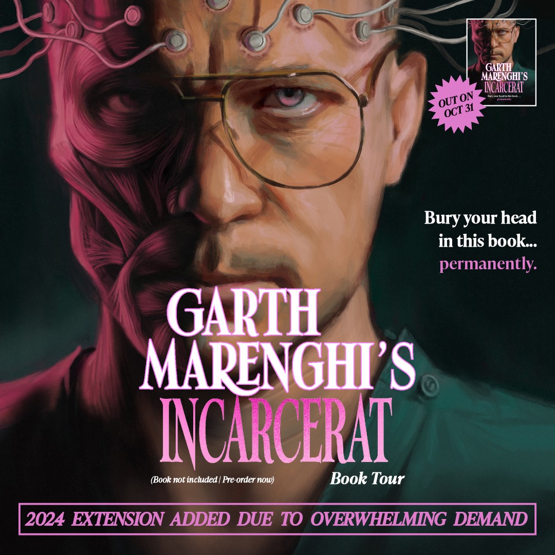 Garth Marenghi's INCARCERAT Book Tour