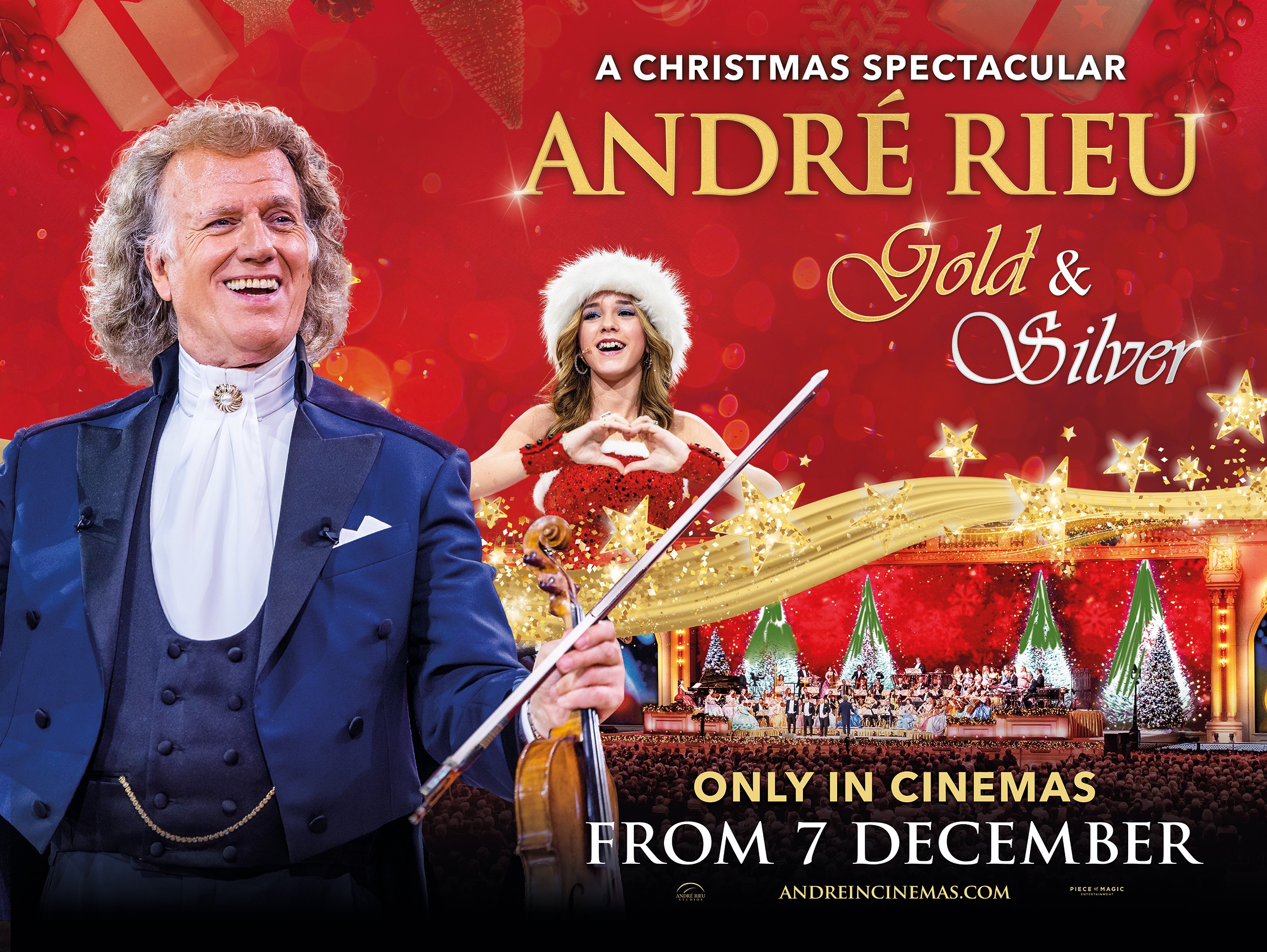 ANDRÉ RIEU'S 2024 CHRISTMAS CONCERT: GOLD AND SILVER