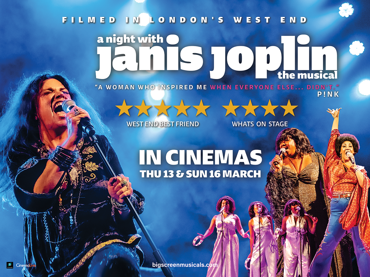 A NIGHT WITH JANIS JOPLIN THE MUSICAL - CINEMA LIVE