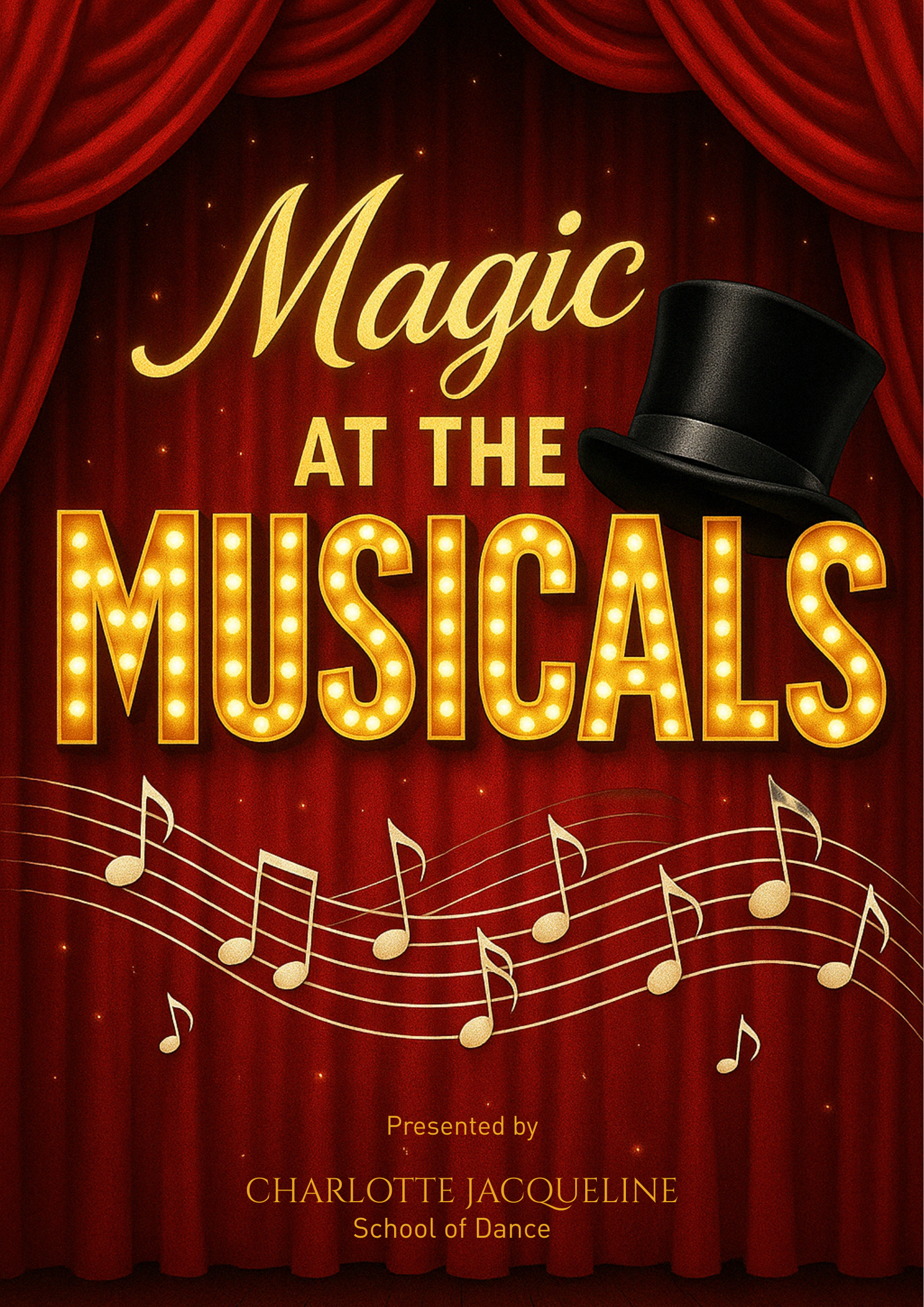 MAGIC AT THE MUSICALS: CHARLOTTE JACQUELINE SCHOOL OF DANCE