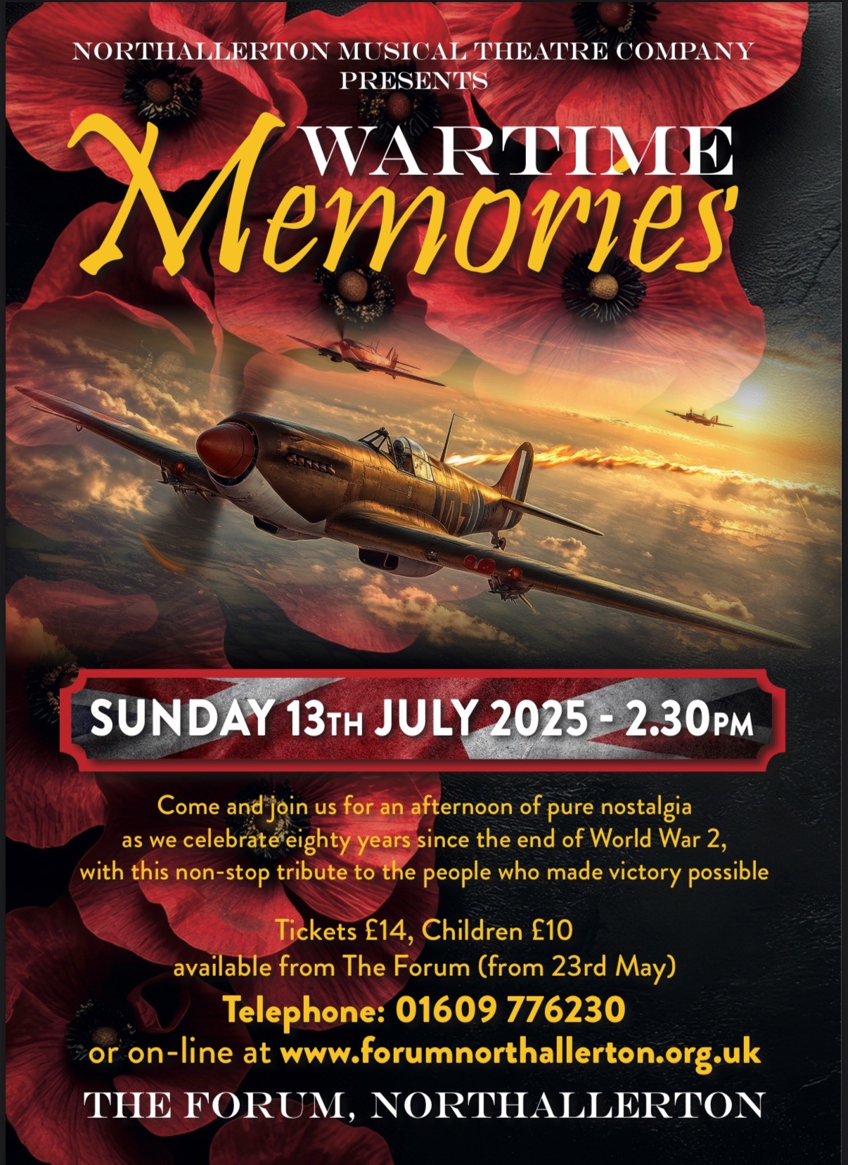 WARTIME MEMORIES -  NORTHALLERTON MUSICAL THEATRE COMPANY