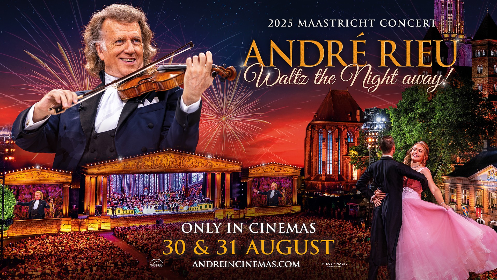 André Rieu’s 2025 Maastricht Concert: 
Waltz the Night Away!
