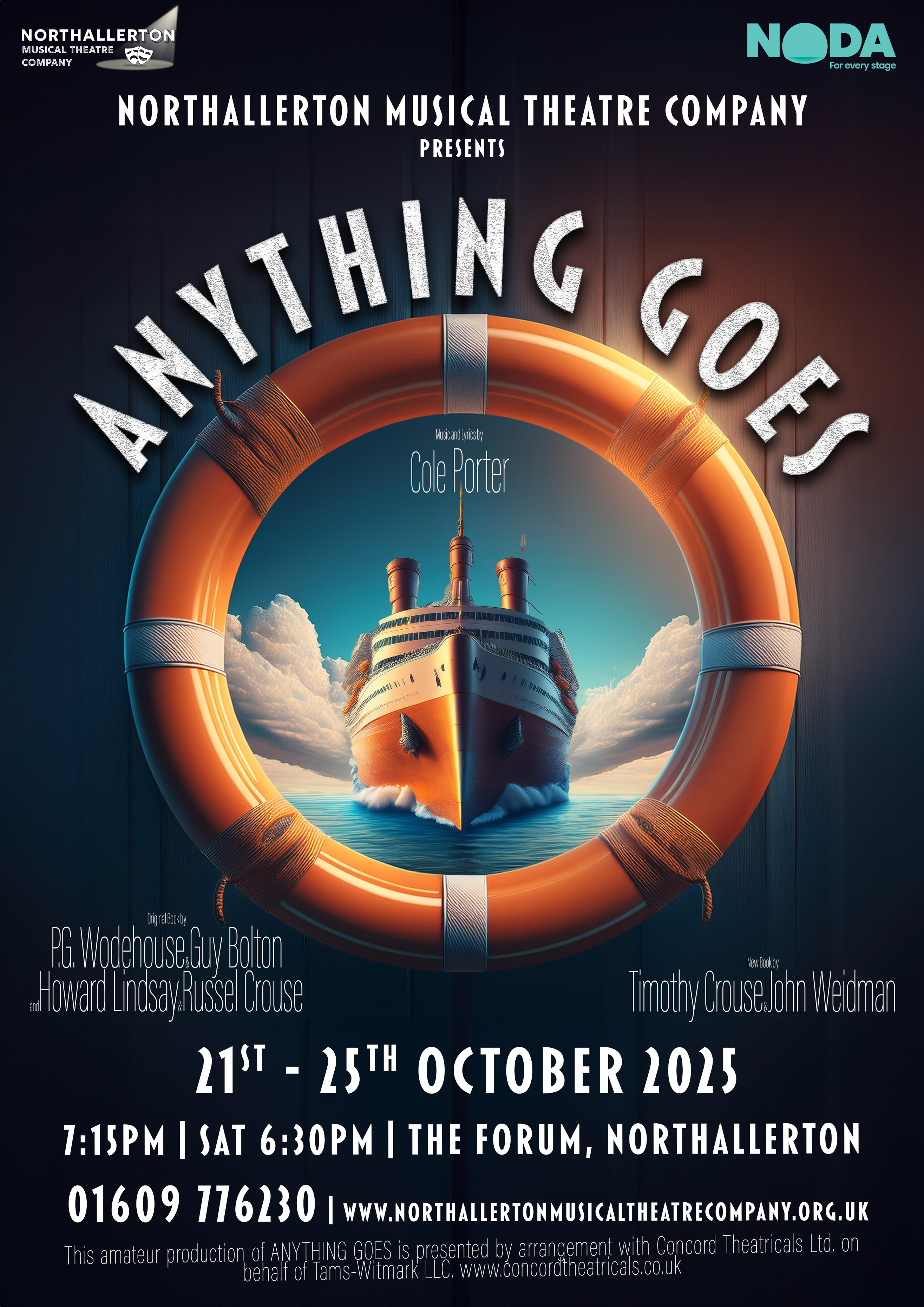 ANYTHING GOES - NORTHALLERTON MUSICAL THEATRE COMPANY