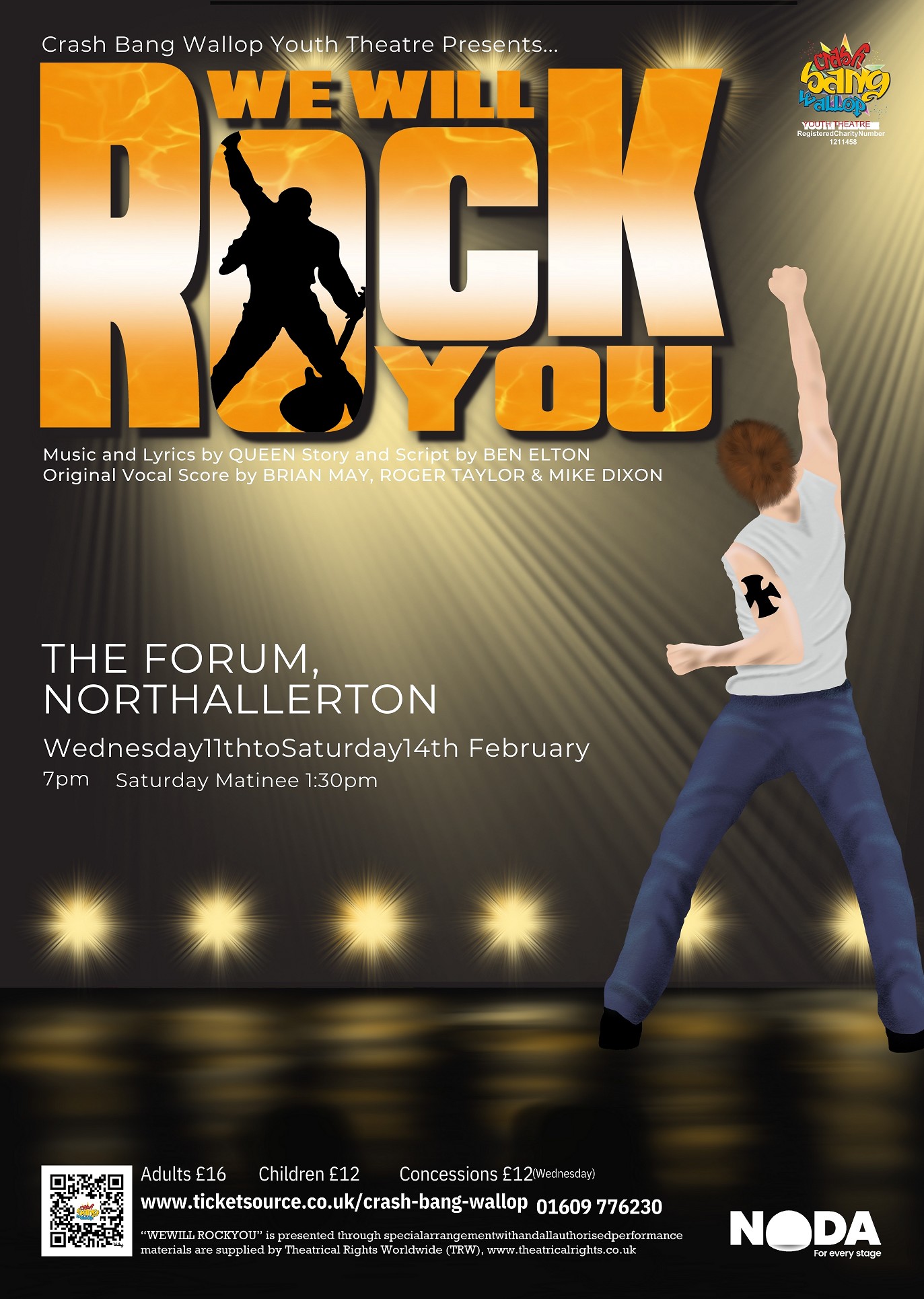 WE WILL ROCK YOU - CRASH BANG WALLOP YOUTH THEATRE
