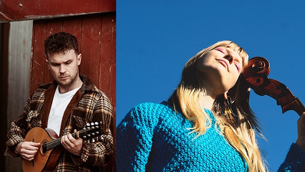 Sam Kelly and Monique Clare