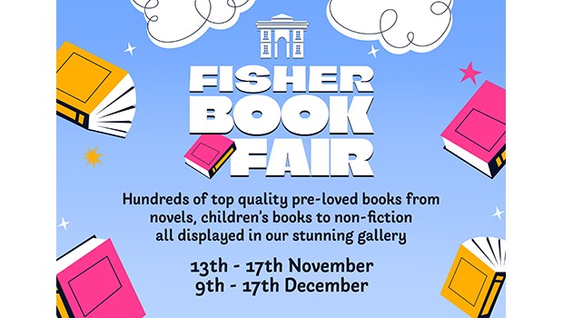 Fisher Book Fair.