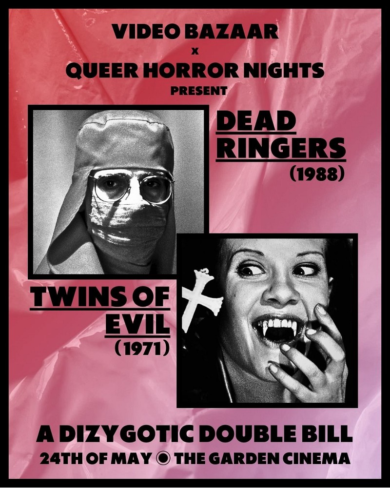 Video Bazaar x Queer Horror Nights: Twins of Evil