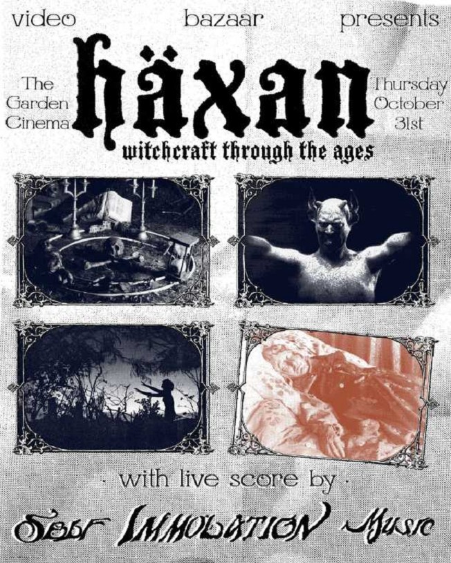 Video Bazaar Presents: Häxan w/ Live Score